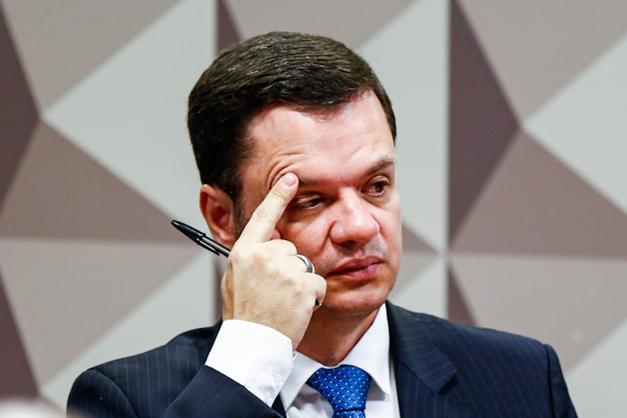 ex-secretário de Segurança Pública do DF, Anderson Torres depõe na 11ª reunião da CPMI do 8 de Janeiro no congresso nacional - Metrópoles