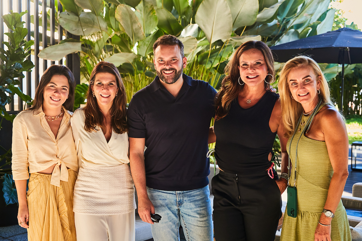 Tici Venâncio, Flavia Gouveia, Sidney Marofa, Claudia Salomão e Maria da Graça Miziara