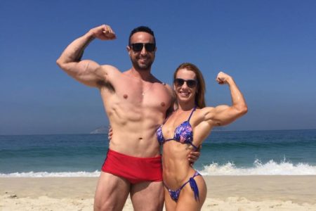 Foto mostra casal de nutricionistas Bárbara Maltez e Rodrigo Góes