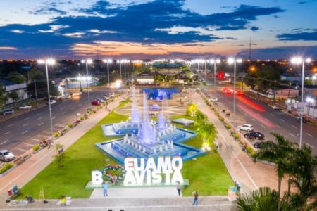 Imagem colorida de Boa Vista, Capital de Roraima