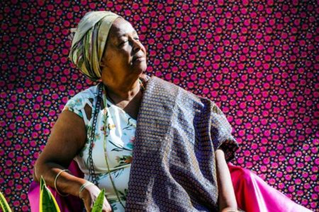 Imagem colorida mostra Mãe Bernardete - Metrópoles