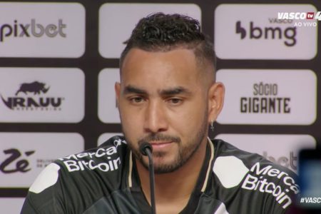 Payet em apresentação oficial - Metrópoles