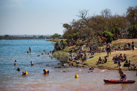 Orla do Lago Paranoá - Metrópoles