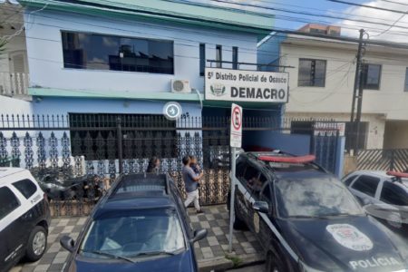 imagem colorida mostra fachada do 5º DP de Osasco em São Paulo - Metrópoles