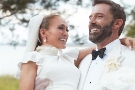 JLo e Ben Affleck em casamento - Metrópoles