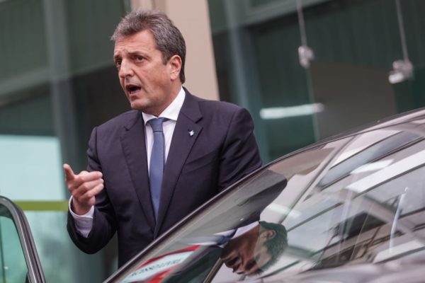 ministro da Economia da Argentina, Sérgio Massa - Metrópoles