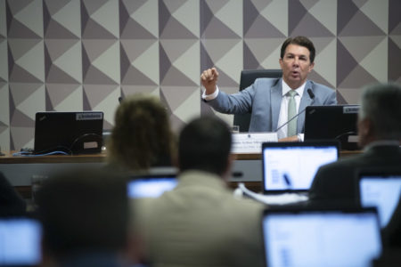 Arthur Maia (União - BA) durante depoimento de Fábio Augusto Vieira, ex-comandante da PMDF na Comissão Parlamentar Mista de Inquérito (CPMI) do 8 de Janeiro