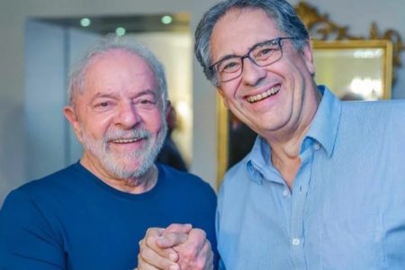 Presidente Lula e deputado federal Carlos Zarattini