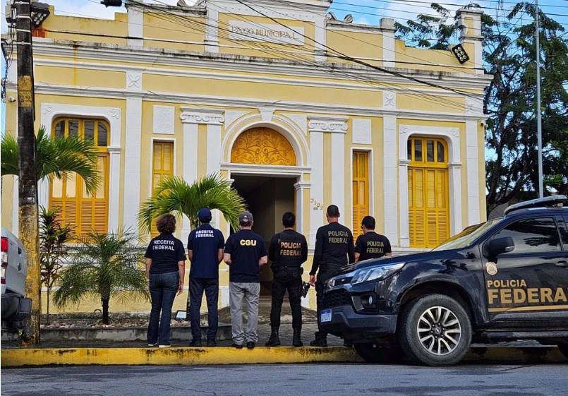 Operação da Polícia Federal em Água Preta (PE)