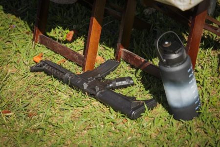 Arma de airsoft é barrada na Esplanada