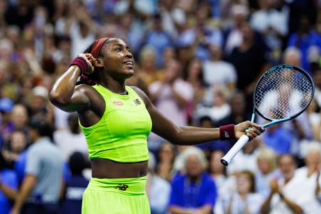 Imagem colorida de Coco Gauff