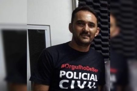 Foto colorida de Jerre Adriano de Sousa Ribeiro, policial morot na Paraíba - Metrópoles