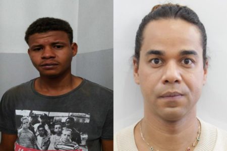 Montagem com duas imagens. À esquerda, está o jovem acusado de homicídio. À direita, a vítima - Metrópoles