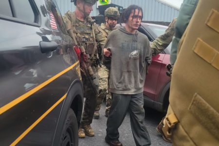 Imagem colorida de Danilo Cavalcante, brasileiro preso nos EUA e capturado pela polícia após 14 dias de fuga - Metrópoles