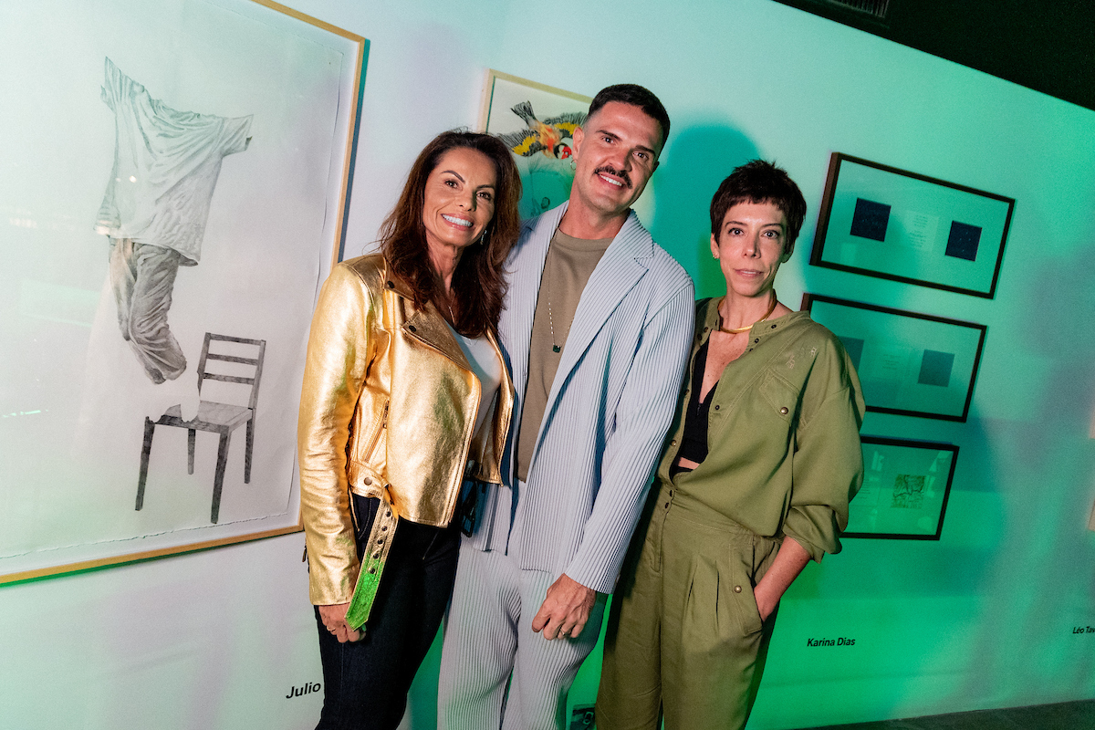 Ivana Valença, Guto Requena e Carol Kanji