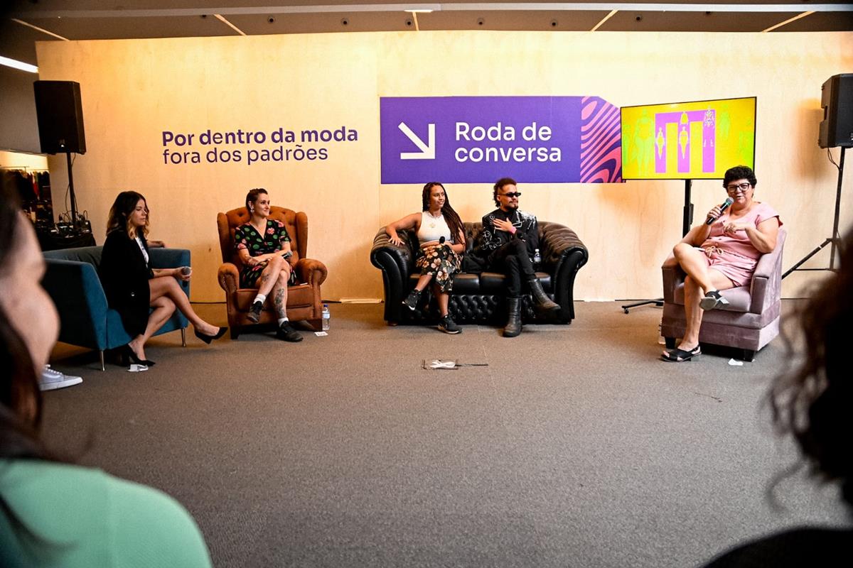 Roda de conversa no Metrópoles Fashion & Design Festival 2023 - Metrópoles
