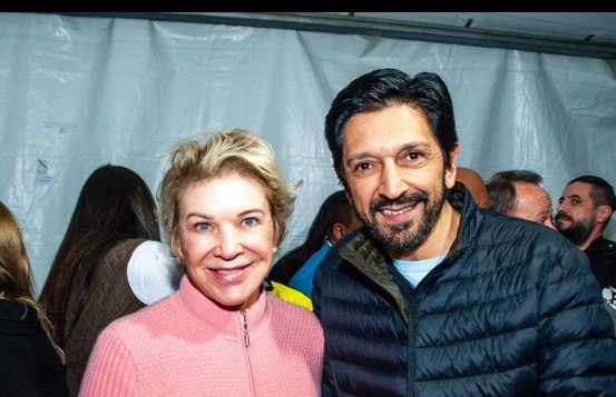 Marta Suplicy e Ricardo Nunes