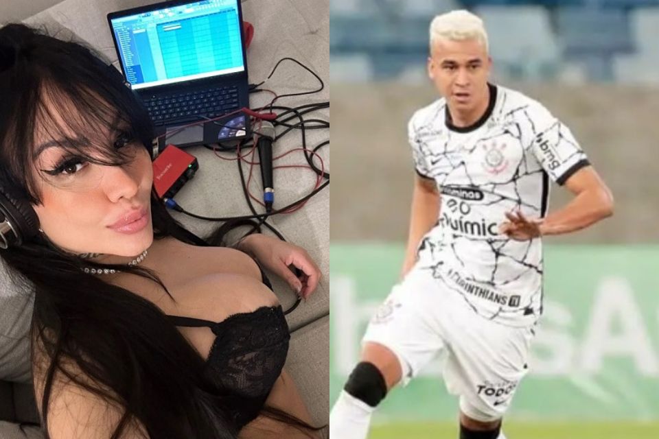 Montagem colorida DJ Monaliny Soares e Victor Cantillo - Metrópoles