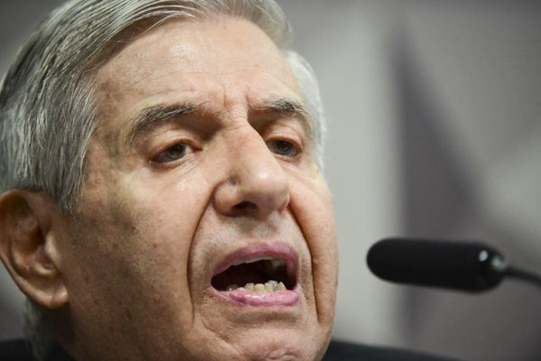 Depoimento de general Augusto Heleno, ex-ministro do Gabinete de Segurança Institucional GSI do governo Bolsonaro, na CPMI do 8 de Janeiro - Metrópoles