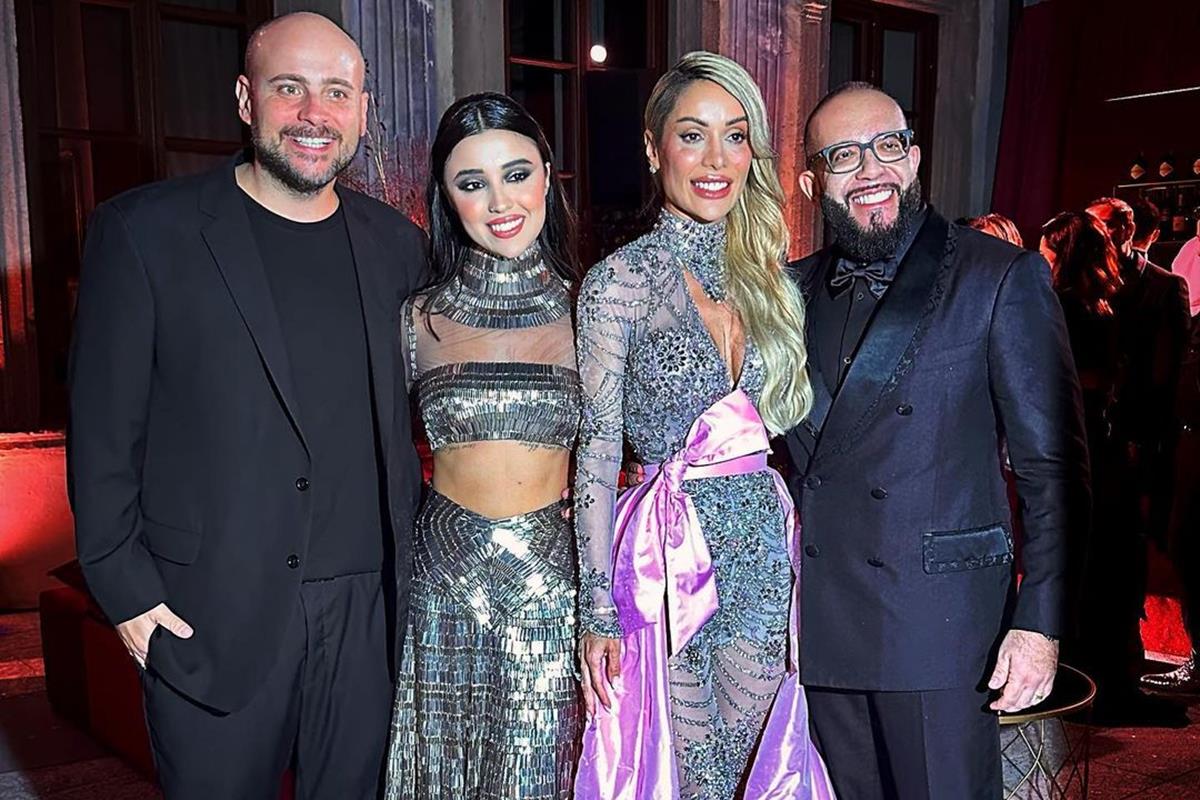 Recepção dos convidados para o casamento de Roman Shakal e Tatiane Barbieri - Metrópoles