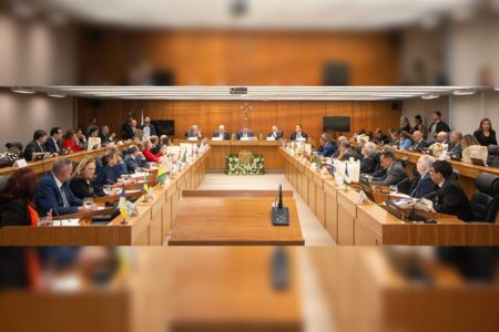 Na imagem, foto dos integrantes do Conselho de Presidentes de Tribunais de Justiça do Brasil