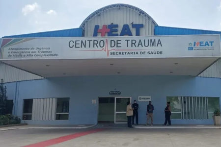 Fotografia da Hospital Estadual Alberto Torres, no Colubandê