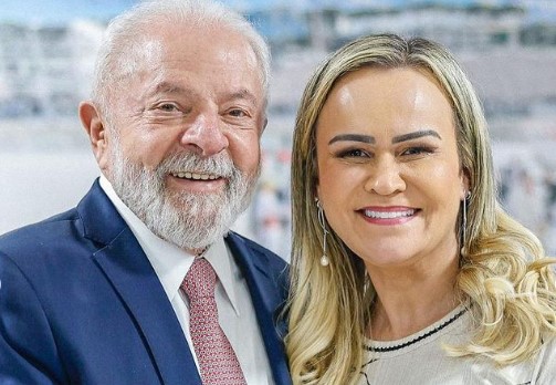 Lula e Daniela do Waguinho