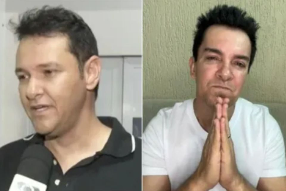 Regis Danese e o irmão, Daniel