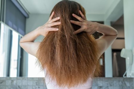 cabelo danificado