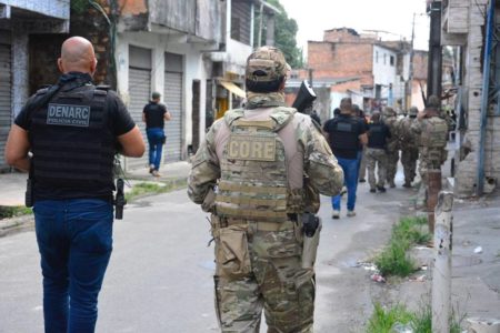 Foto colorida da Polícia Civil da Bahia - Metrópoles