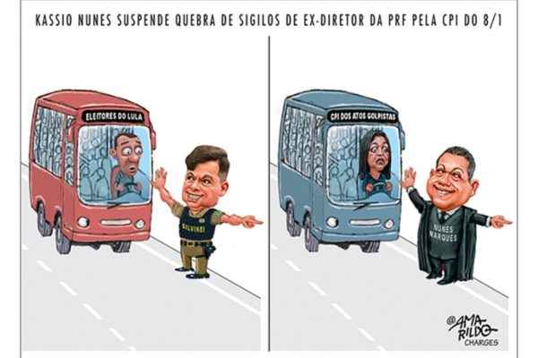 Charge do Amarildo