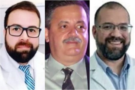 Imagem coloridas mostram Médicos executados em quiosque no Rio de Janeiro: Diego Ralf Bomfim, Marcos de Andrade Corsato, e Perseu Ribeiro Almeida - Metrópoles