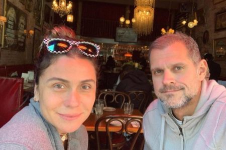 Foto colorida de Giovanna Antonelli e Leonardo Nogueira - Metrópoles