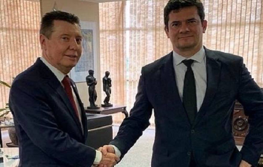 José Nelto e Sergio Moro