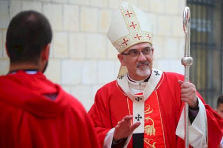 Imagem colorida mostra Pierbattista Pizzaballa é patriarca católico em Jerusalém - Metrópoles