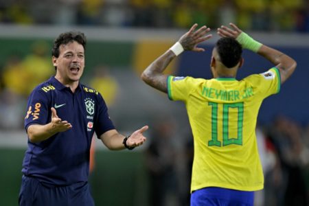 Fernando Diniz e Neymar - Metrópoles