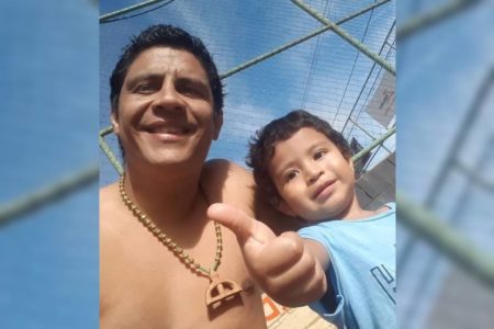 Wagner Pereira da Silva, pai preso por matar o filho Cássio da Silva Pereira, bebê de 2 anos