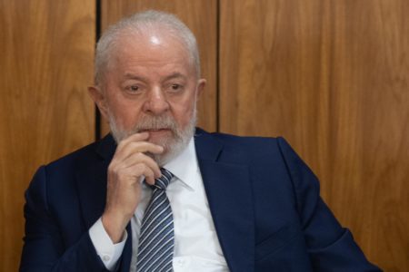 imagem colorida Lula no Planalto - metrópoles
