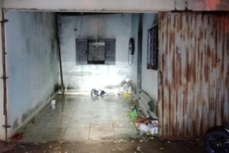 imagem colorida homem incendiar casa ex goias