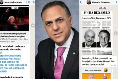 MARCELO BUHATEN COMPARTILHOU FAKE NEWS SOBRE LULA CNJ - METRÓPOLES