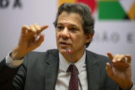 Imagem colorida do O ministro da Fazenda, Fernando Haddad - Metrópoles