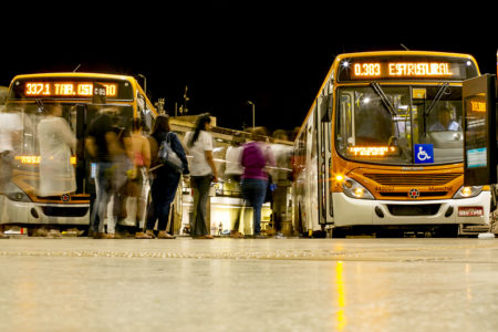 Onibus da Marechal na Rodoviaria do Plano Piloto - Transporte público