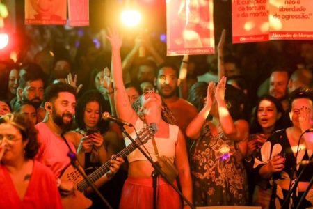 Foto colorida do Samba da Tia Zélia