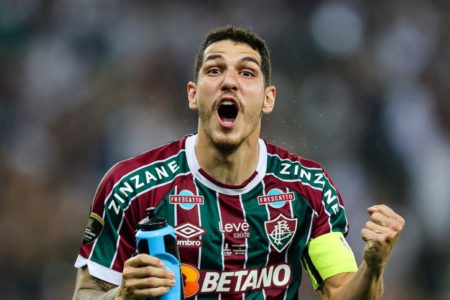 Imagem colorida de Nino, capitão do Fluminense e campeão da Libertadores- Metrópoles