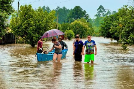 imagens de tempestade no rio grande do sul em novembro de 2023 - Metrópoles