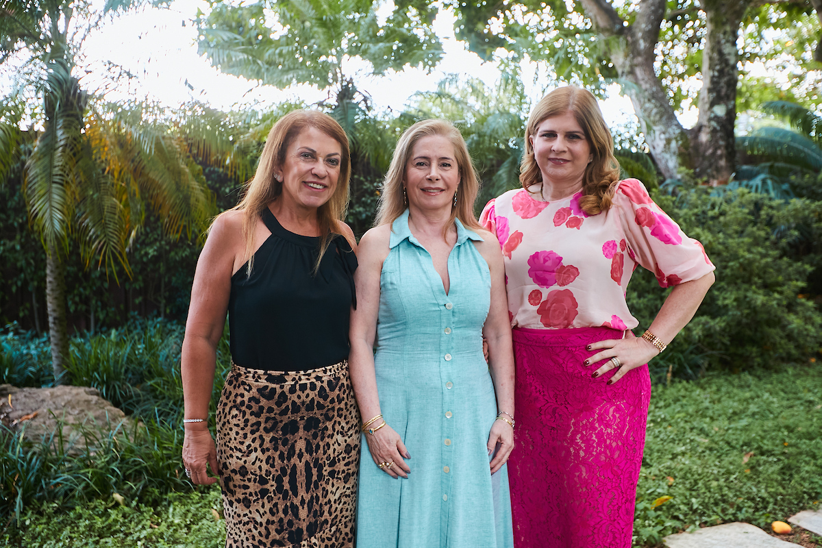 Soraia Debs, Margarida Kalil e Glaucia Benevides