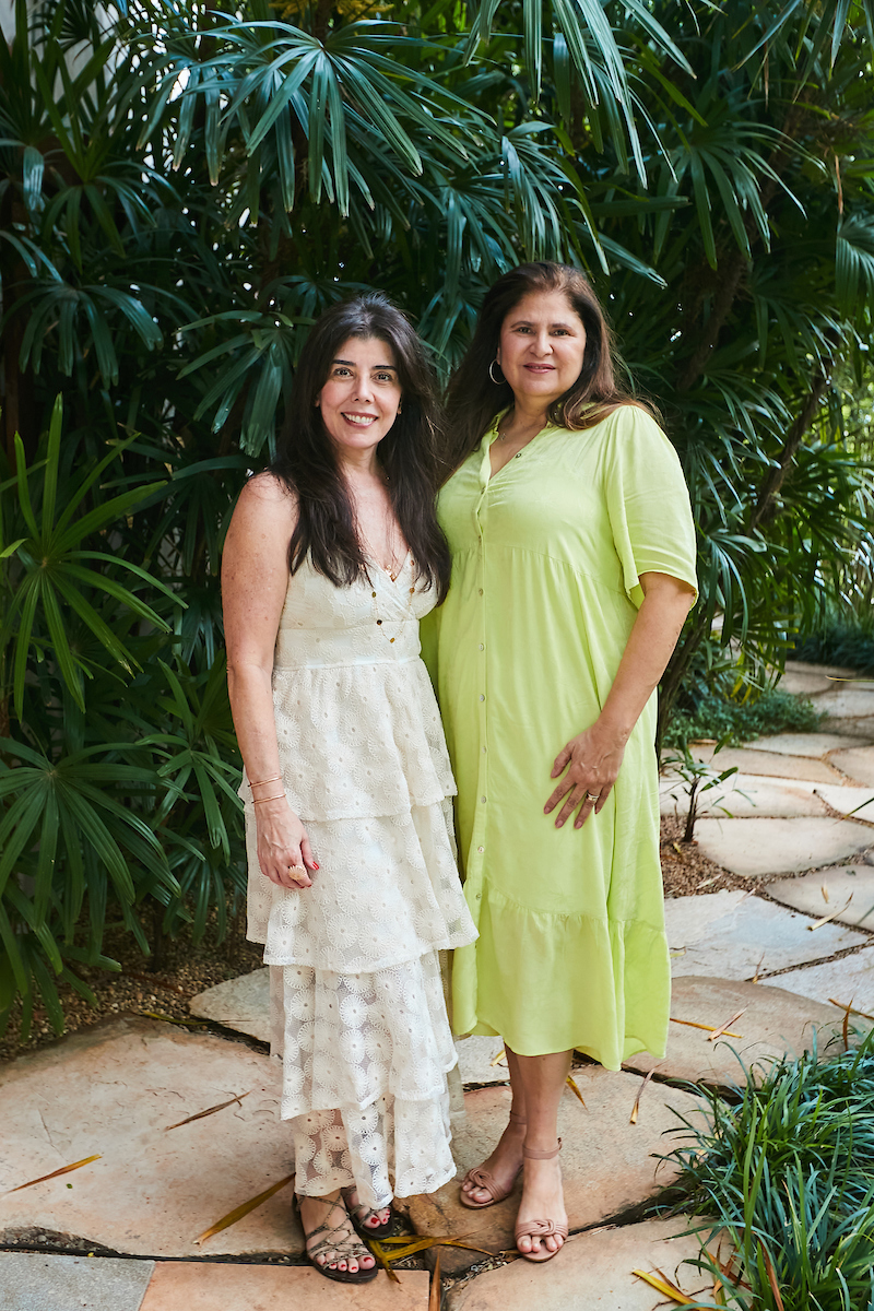 Anna Luisa Cascão e Beth Naoum