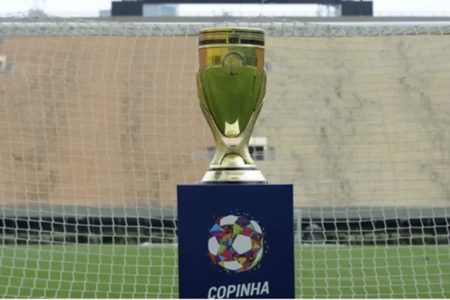 Taça da Copinha em um estádio