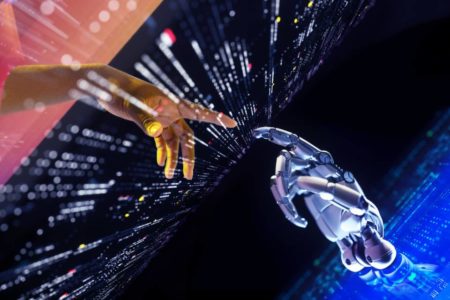imagem colorida de inteligência artificial
