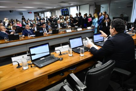 imagem colorida mostra CCJ - Comissão de Constituição, Justiça e Cidadania do Senado Flávio Dino - Metrópoles